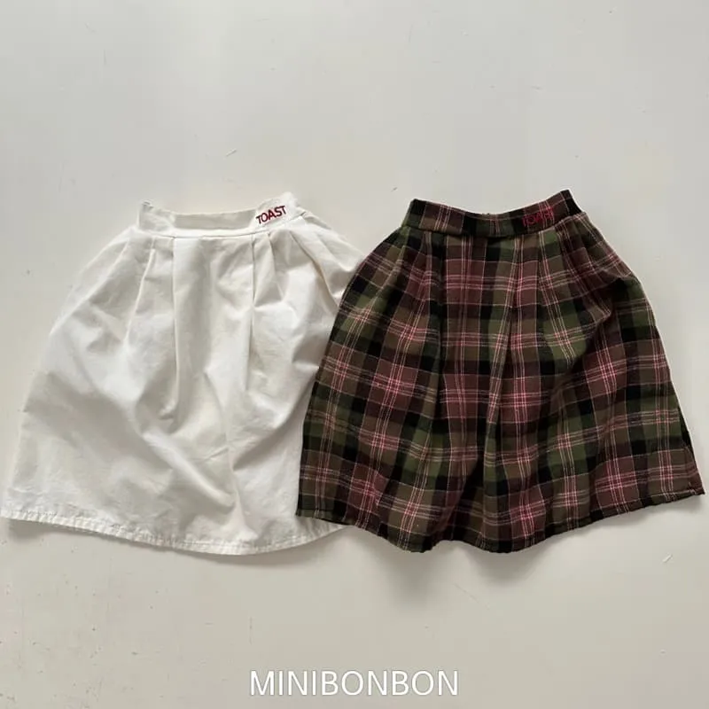 Mini Bongbong - Korean Children Fashion - #childofig - Toast Skirt