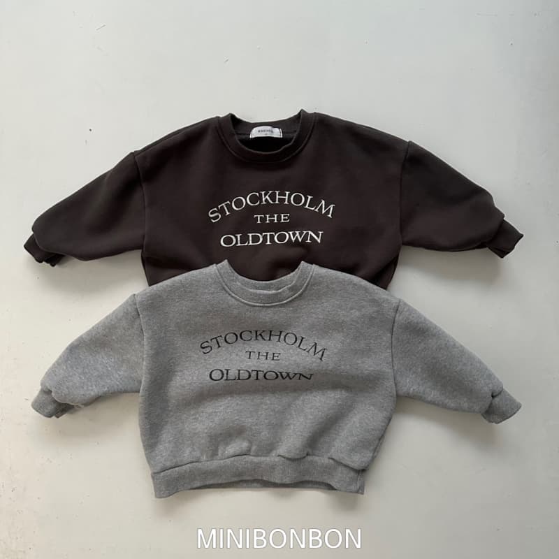 Mini Bongbong - Korean Children Fashion - #childrensboutique - Old Town Sweatshirt (with Mom)