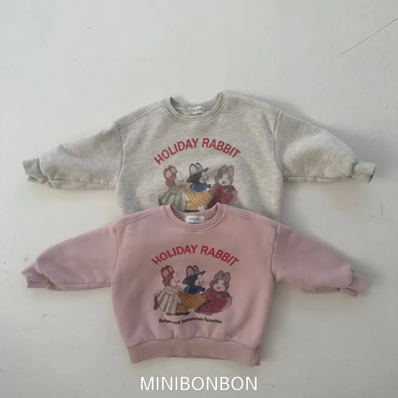 Mini Bongbong - Korean Children Fashion - #designkidswear - Rabbit Sweatshirt