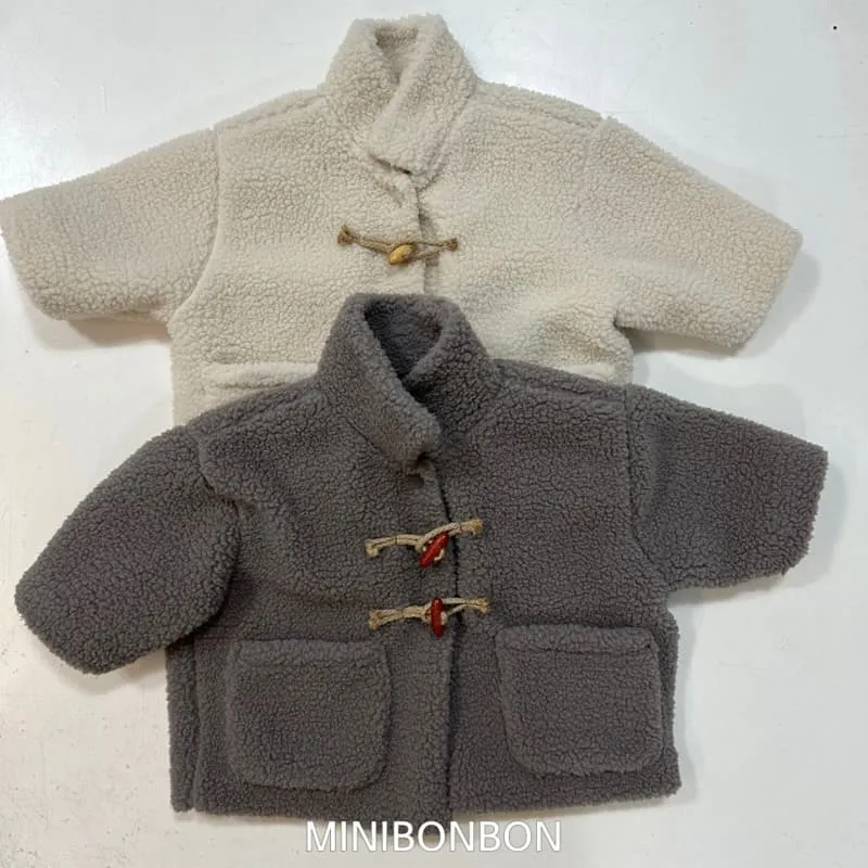 Mini Bongbong - Korean Children Fashion - #todddlerfashion - Snowman Coat