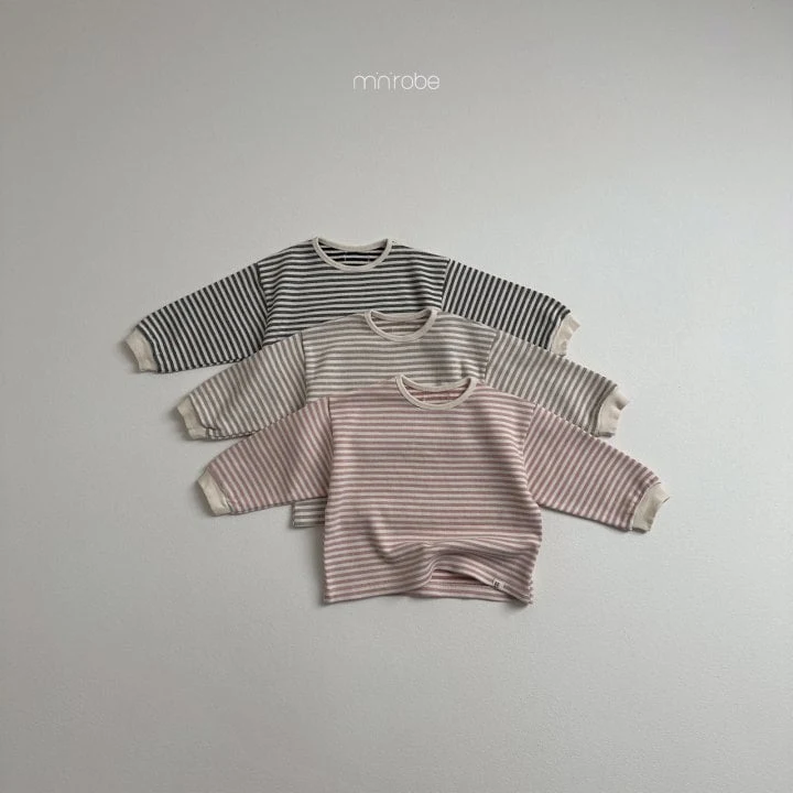 Mini Robe - Korean Children Fashion - #kidzfashiontrend - Three Line Tee