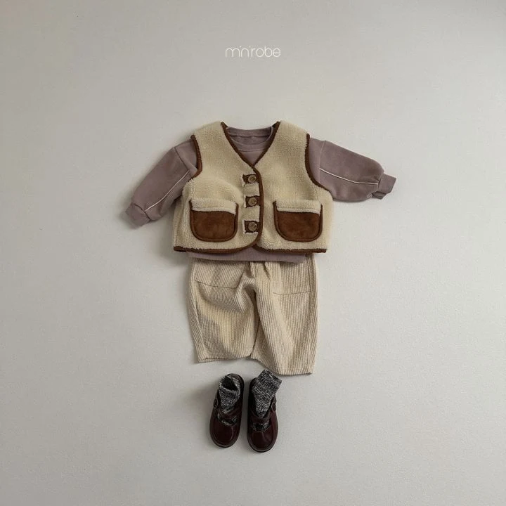 Mini Robe - Korean Children Fashion - #minifashionista - Woody Corduroy Pants - 9