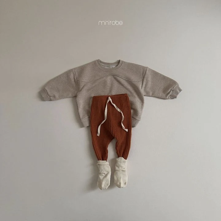 Mini Robe - Korean Children Fashion - #todddlerfashion - Line Straight Pants - 11