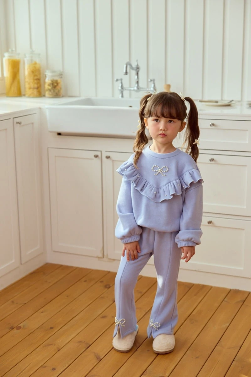 Miniature - Korean Children Fashion - #discoveringself - Sweet Hana Top Bottom Set - 7