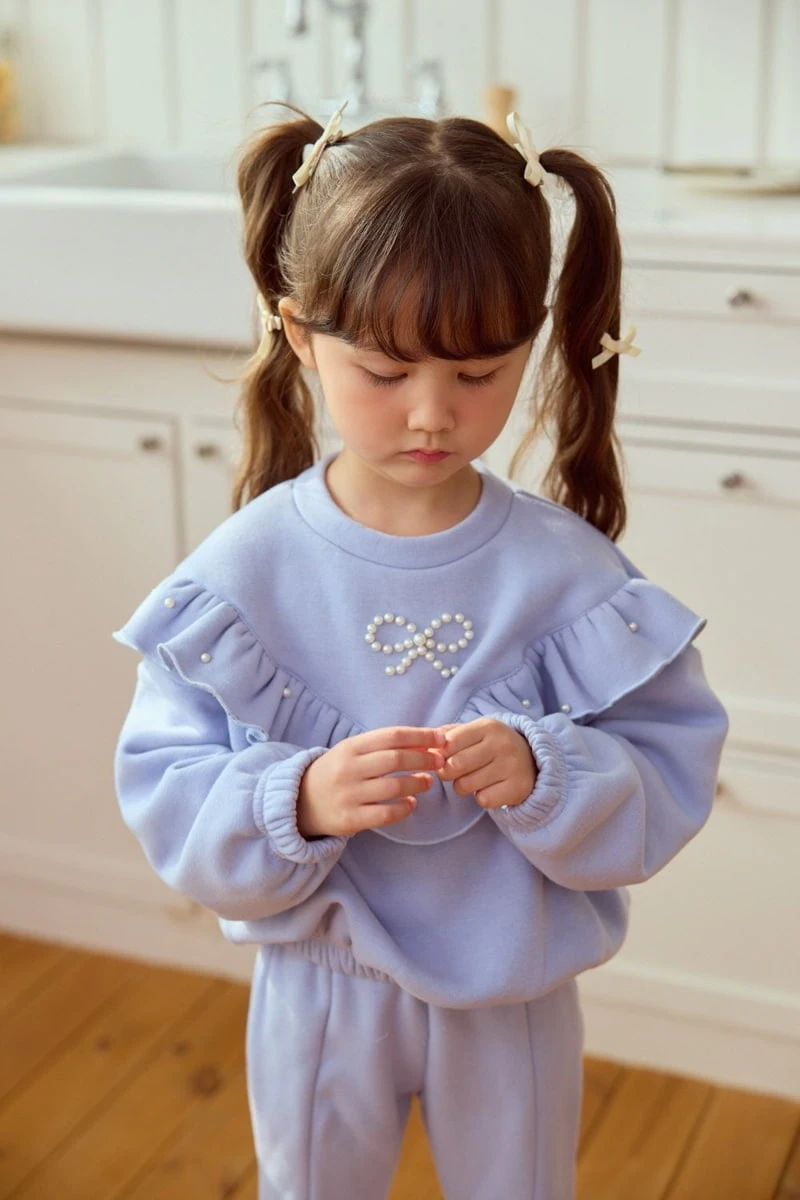 Miniature - Korean Children Fashion - #kidsshorts - Sweet Hana Top Bottom Set - 9