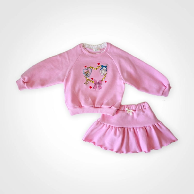 Miniature - Korean Children Fashion - #kidzfashiontrend - Peppy Top Bottom Set - 2