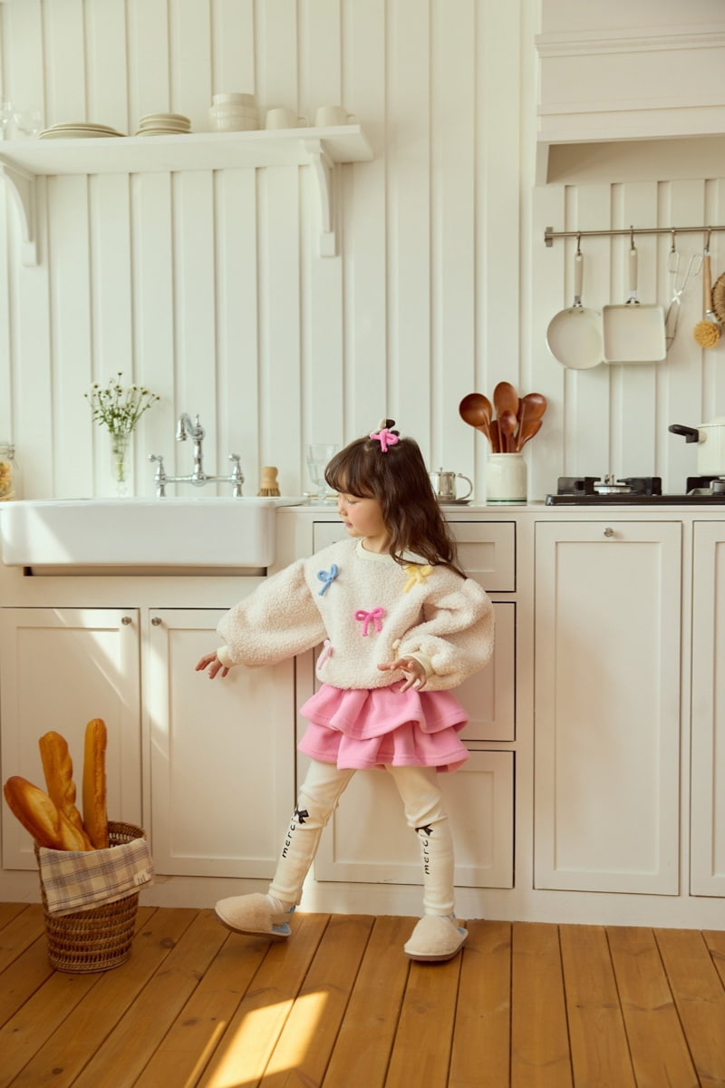 Miniature - Korean Children Fashion - #magicofchildhood - Coco Ribbon Tee - 3