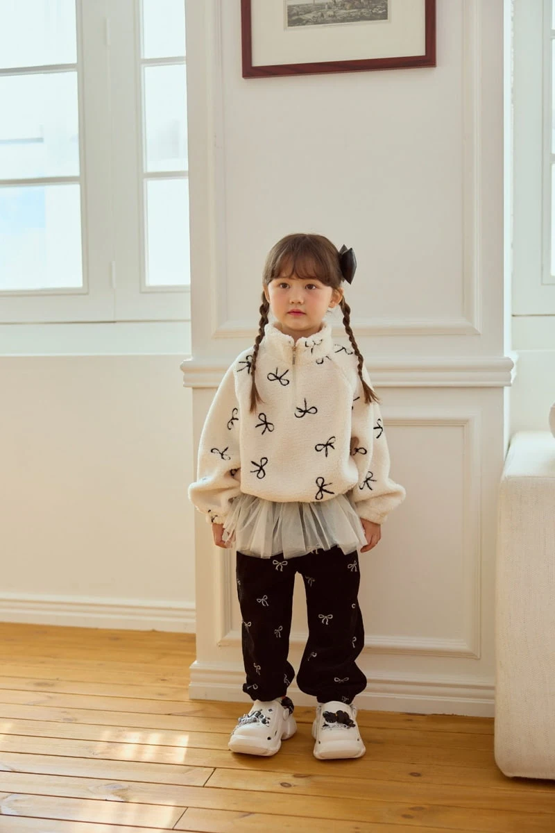 Miniature - Korean Children Fashion - #minifashionista - Juicy Ribbon Tee