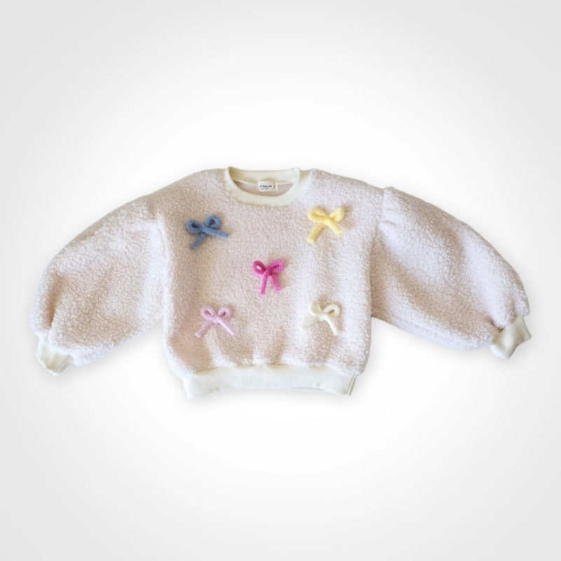 Miniature - Korean Children Fashion - #prettylittlegirls - Coco Ribbon Tee - 5