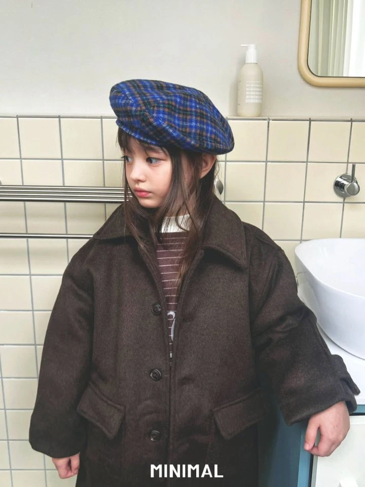 Minimal - Korean Children Fashion - #Kfashion4kids - Winter Wool Coat - 3