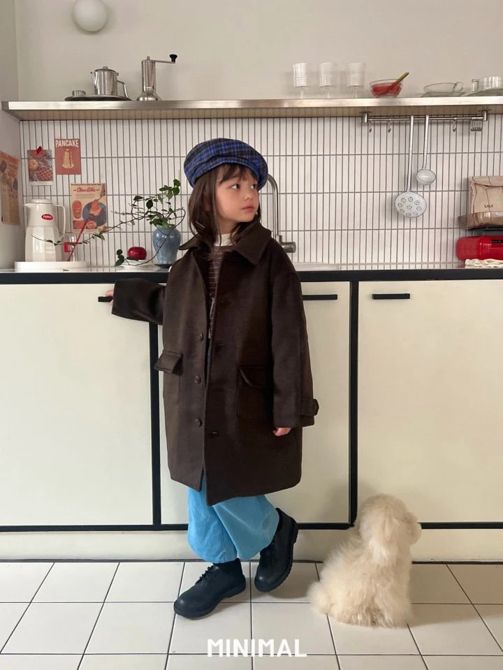 Minimal - Korean Children Fashion - #childofig - Winter Wool Coat - 11