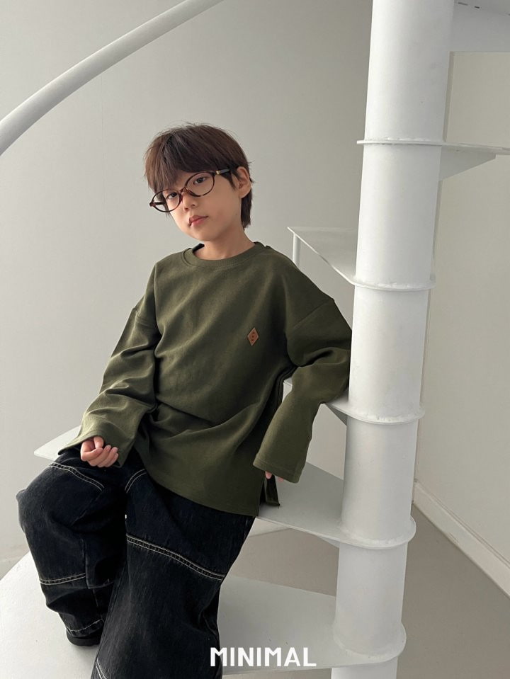 Minimal - Korean Children Fashion - #childofig - Minimal Patch Color Tee - 3