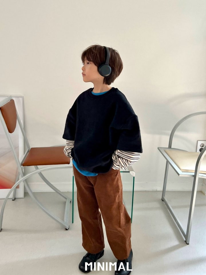 Minimal - Korean Children Fashion - #childofig - Layere Combi Sweatshirts - 11