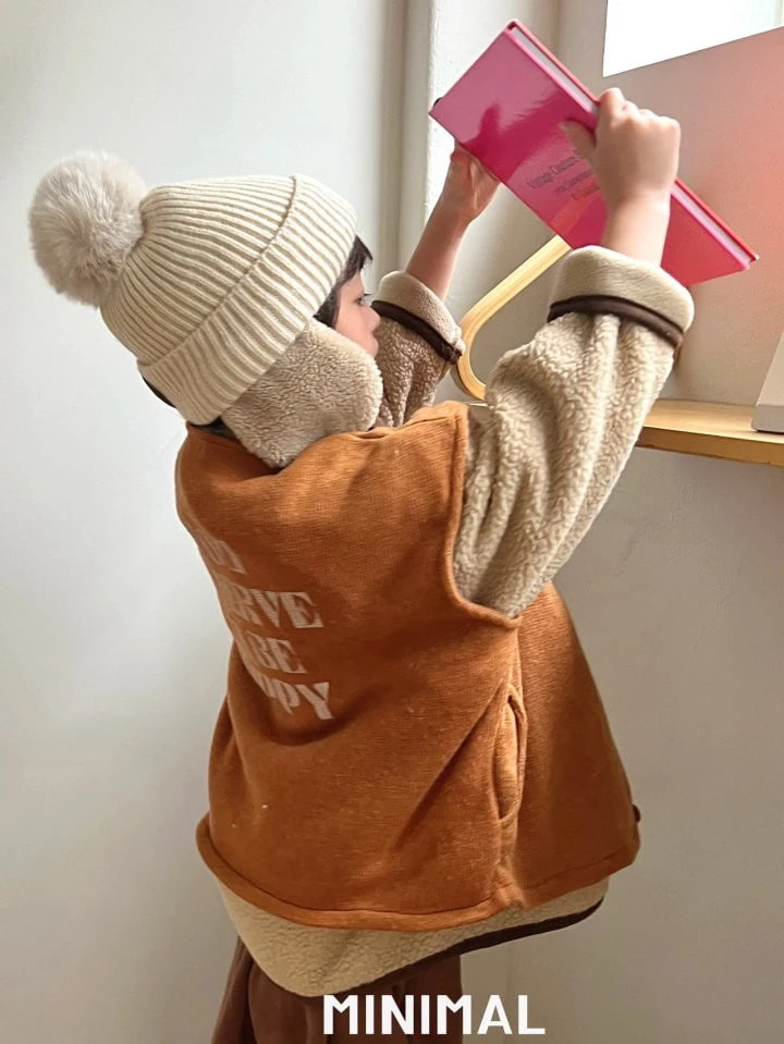 Minimal - Korean Children Fashion - #childrensboutique - Wool Box Vest - 8