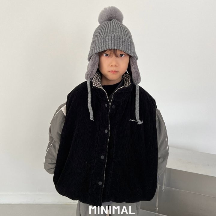 Minimal - Korean Children Fashion - #designkidswear - Check Reversible Vest - 11