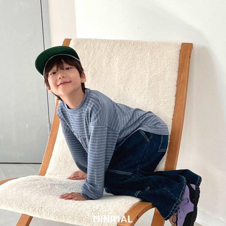 Minimal - Korean Children Fashion - #kidsstore - Libet Stitch Denim Pants - 11