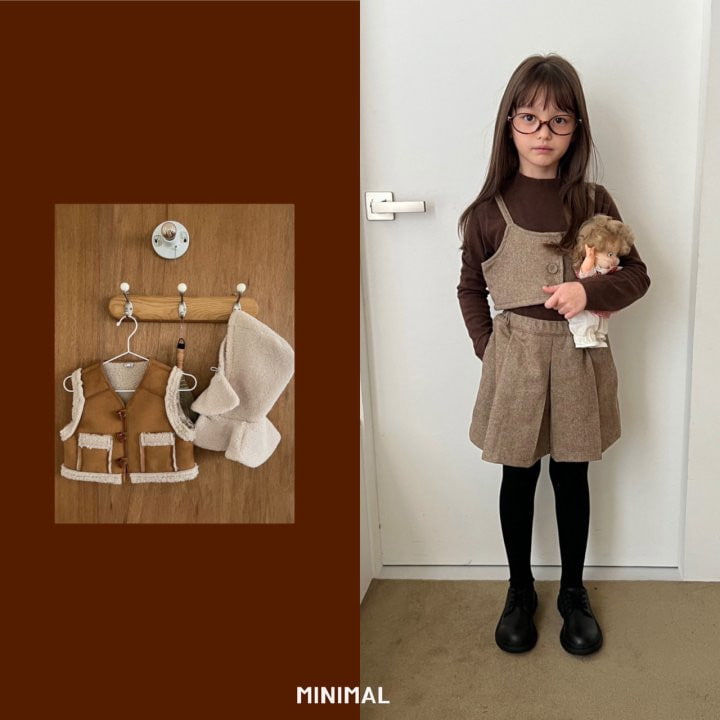 Minimal - Korean Children Fashion - #minifashionista - Maron Bustier - 6