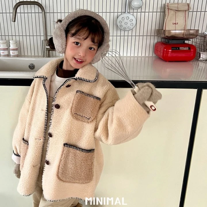 Minimal - Korean Children Fashion - #prettylittlegirls - Mellow Dumble Jacket - 6