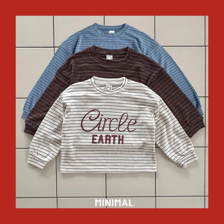 Minimal - Korean Children Fashion - #stylishchildhood - Circle Stripe Tee