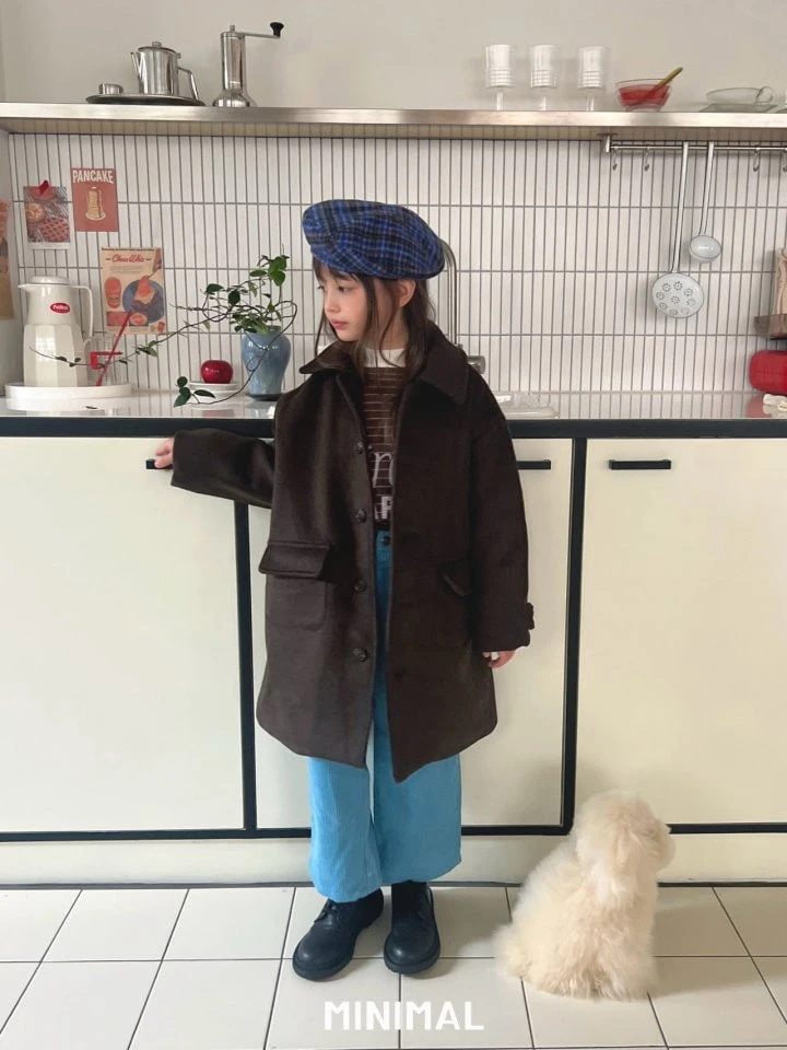 Minimal - Korean Children Fashion - #todddlerfashion - Winter Wool Coat - 8