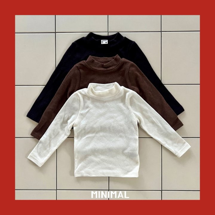 Minimal - Korean Children Fashion - #todddlerfashion - Must Half Turtleneck Tee