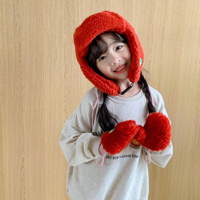 Miso - Korean Baby Fashion - #babyclothing - Color Winter Hat - 4