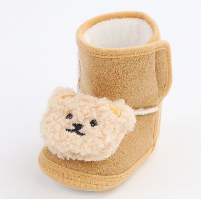 Miso - Korean Baby Fashion - #babyfashion - Teddy Bear Walker Boots - 2