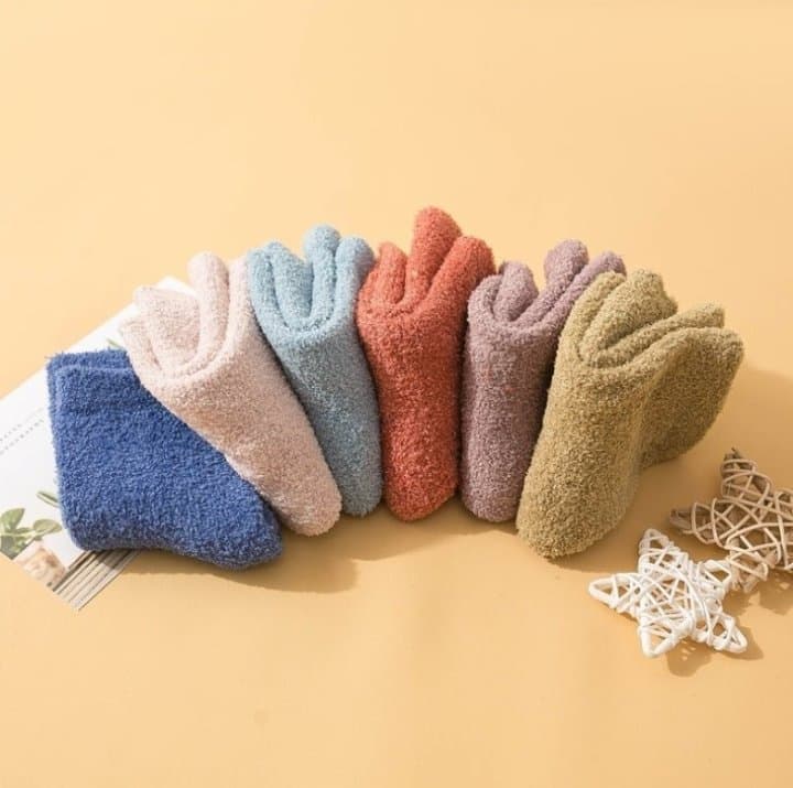 Miso - Korean Baby Fashion - #babyfashion - Bebe Sleep Socks - 8