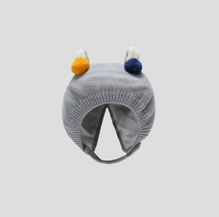 Miso - Korean Baby Fashion - #babygirlfashion - Two Balls Hat - 9