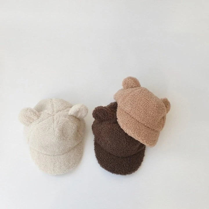 Miso - Korean Baby Fashion - #babygirlfashion - Bear Winter Fleece Cap