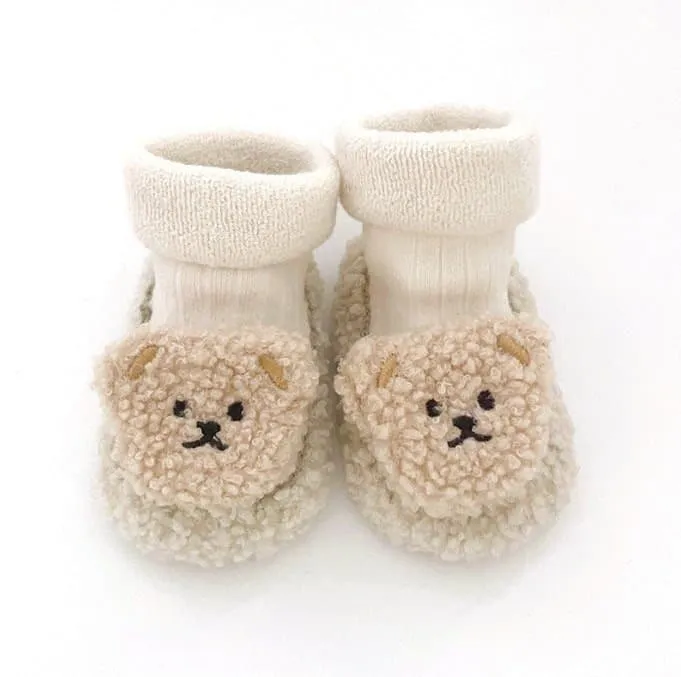 Miso - Korean Baby Fashion - #babygirlfashion - Bear Walker Socks Shoes - 3