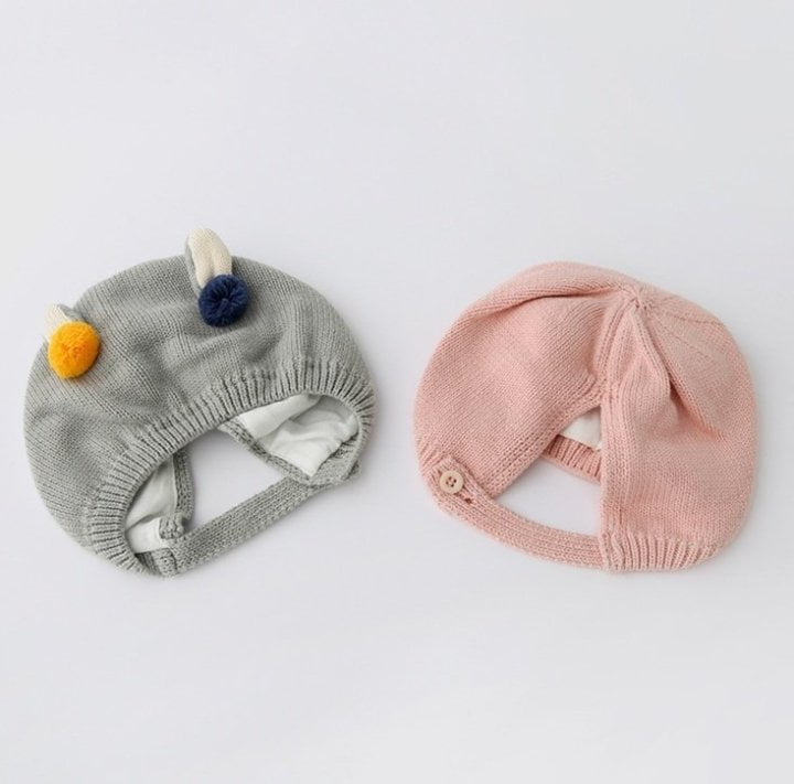 Miso - Korean Baby Fashion - #babylifestyle - Two Balls Hat - 10