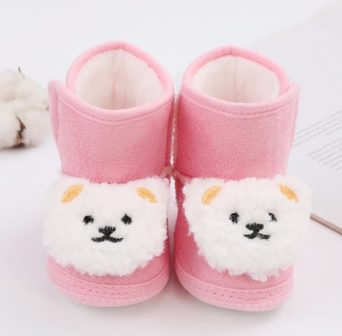 Miso - Korean Baby Fashion - #babylifestyle - Teddy Bear Walker Boots - 5