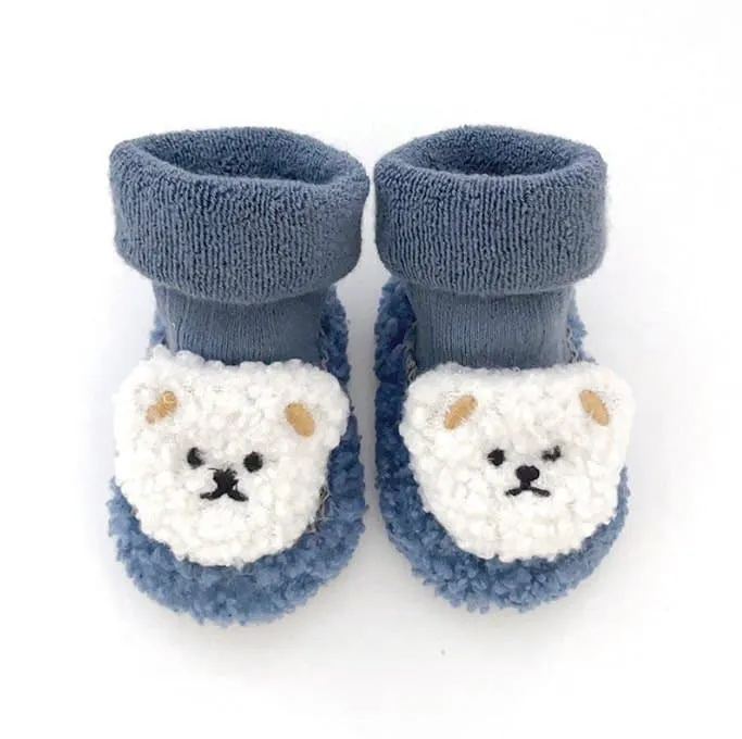 Miso - Korean Baby Fashion - #babyoninstagram - Bear Walker Socks Shoes - 5