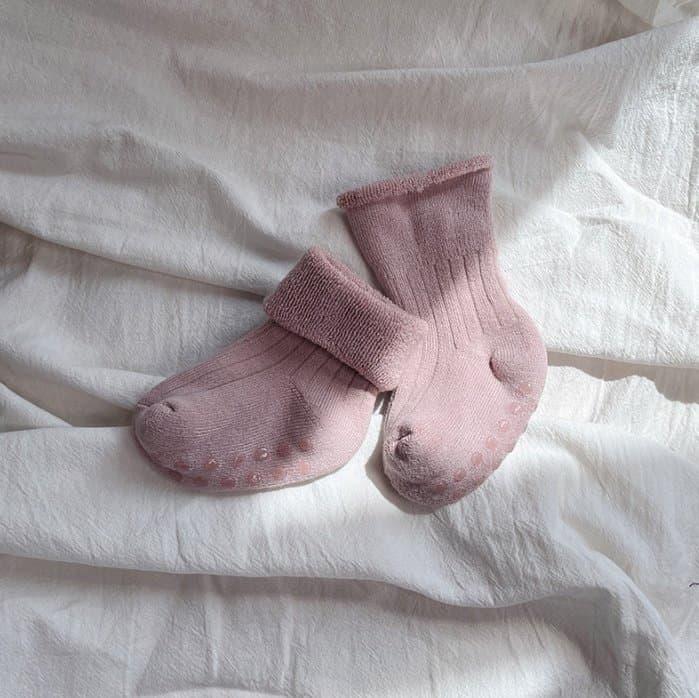 Miso - Korean Baby Fashion - #babyoninstagram - Winter Roll Socks - 6