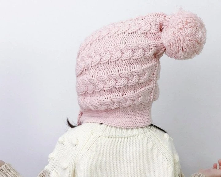 Miso - Korean Baby Fashion - #babyoutfit - Twist Hat Muffler - 9