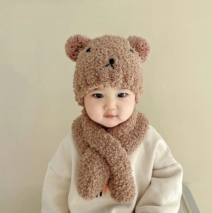 Miso - Korean Baby Fashion - #babyoutfit - Big Bear Set - 2