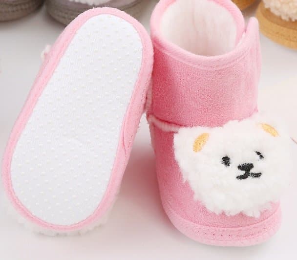 Miso - Korean Baby Fashion - #babyoutfit - Teddy Bear Walker Boots - 8