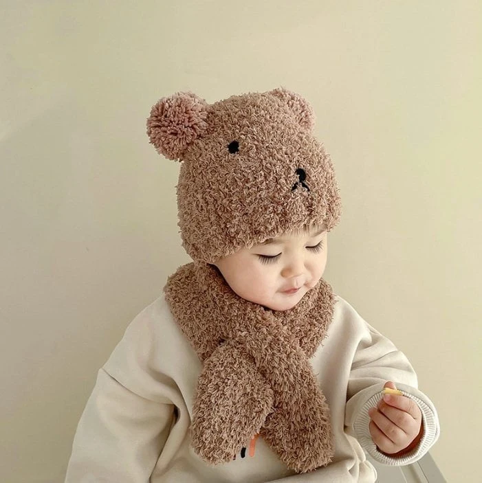 Miso - Korean Baby Fashion - #babyoutfit - Big Bear Set - 4