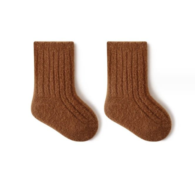 Miso - Korean Baby Fashion - #babywear - Solid Ribbed Socks - 4