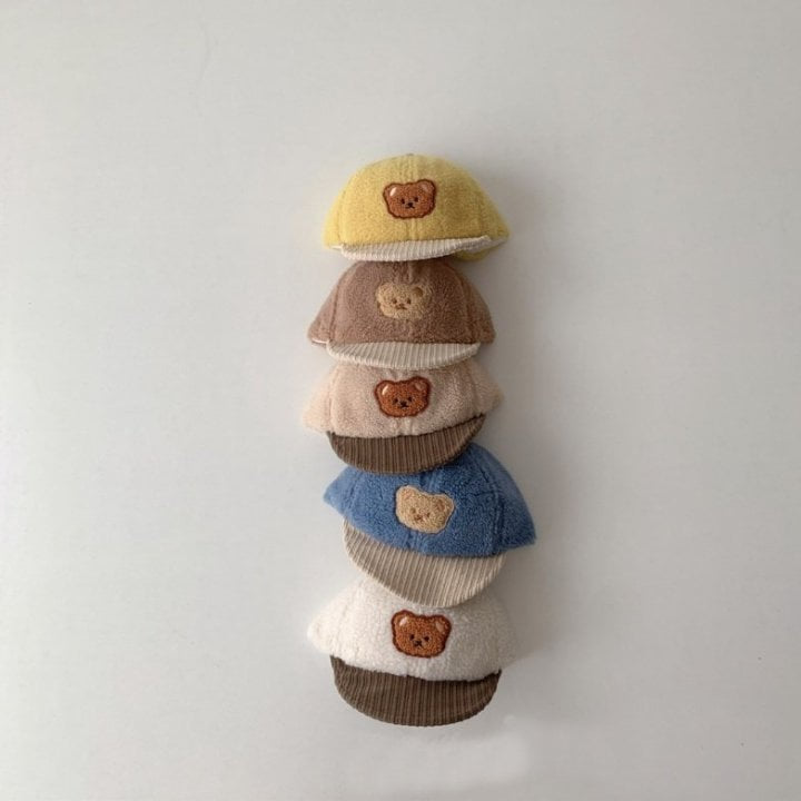 Miso - Korean Baby Fashion - #onlinebabyshop - Minja Bear Cap