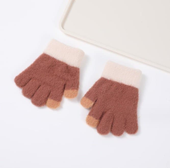 Miso - Korean Children Fashion - #childofig - Color Matching Gloves - 2