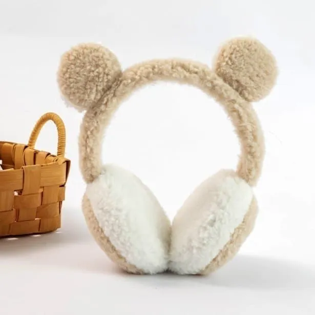 Miso - Korean Children Fashion - #childofig - Bear Earmuffs - 2