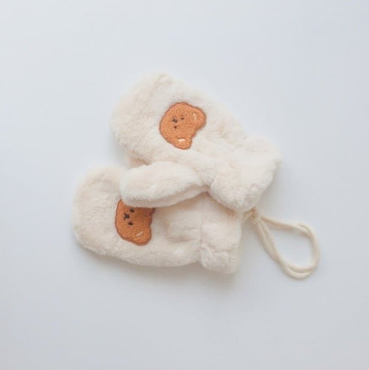 Miso - Korean Children Fashion - #designkidswear - Bear Mittens - 5