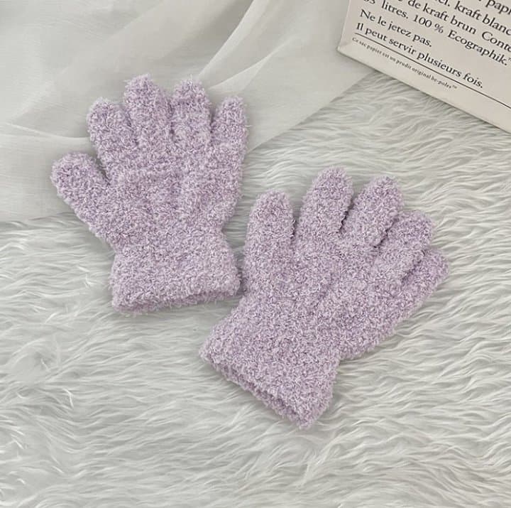 Miso - Korean Children Fashion - #discoveringself - Collared Soft Gloves - 8