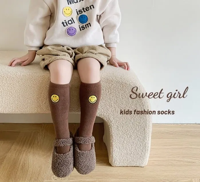 Miso - Korean Children Fashion - #kidsshorts - Winter Smile Half Tights - 7