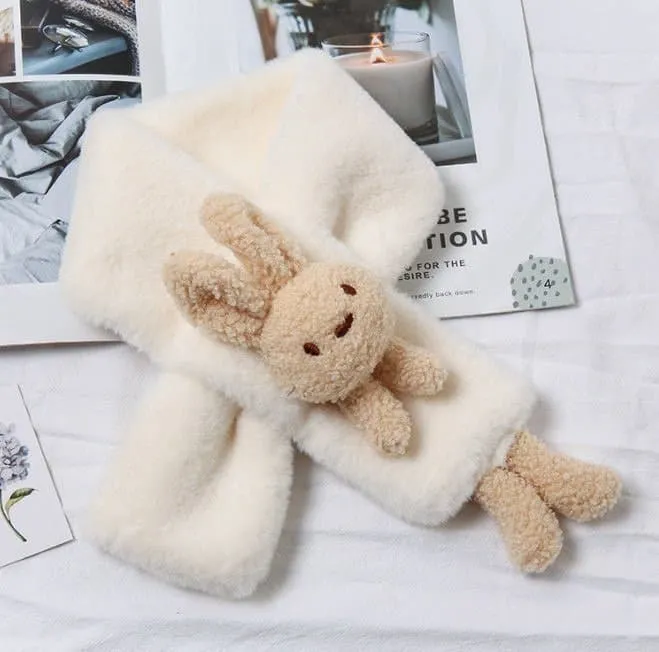 Miso - Korean Children Fashion - #kidsstore - Rabbit Bear Muffler - 2