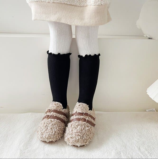 Miso - Korean Children Fashion - #kidzfashiontrend - Winter Shirring Half Tights - 8