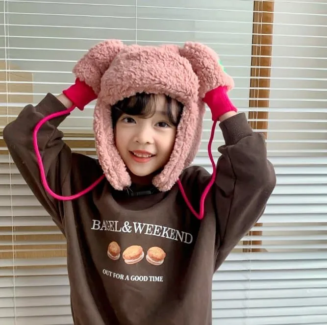 Miso - Korean Children Fashion - #magicofchildhood - Collared Mittens - 5