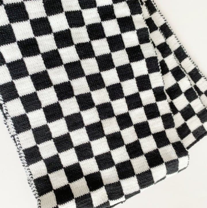 Miso - Korean Children Fashion - #littlefashionista - Chess Muffler - 4